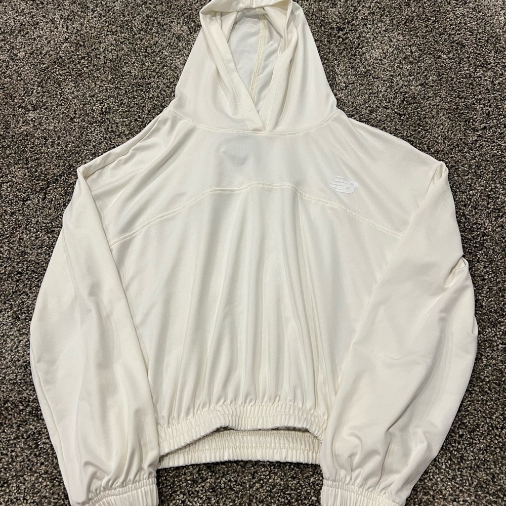 New Balance Cream Hoodie